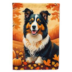 DAC1039CHF 40 x 28 in. Collie Fall House Flag