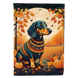 DAC1042CHF 40 x 28 in. Dachshund Fall House Flag