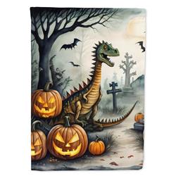 DAC2239CHF 40 x 28 in. Dinosaurs Spooky Halloween House Flag