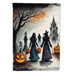 DAC2244CHF 40 x 28 in. Vampires Spooky Halloween House Flag