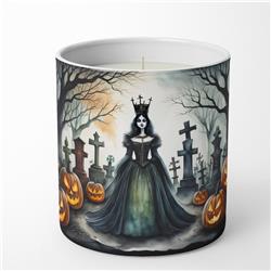 3.25 x 3.75 x 3.25 in. Evil Queen Spooky Halloween Decorative Soy Candle