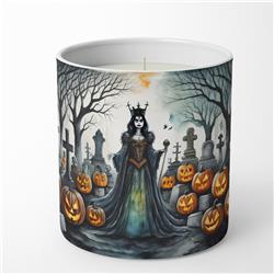 DAC2242CDL 3.25 x 3.75 x 3.25 in. Evil Queen Spooky Halloween Decorative Soy Candle
