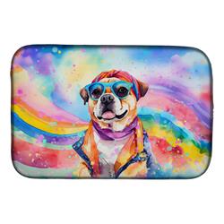 0.2 x 21 x 14 in. Pug Hippie Dawg Dish Drying Mat