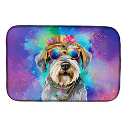 0.2 x 21 x 14 in. Schnauzer Hippie Dawg Dish Drying Mat