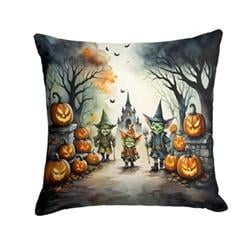 3 x 18 x 18 in. Goblins Spooky Halloween Throw Pillow