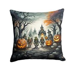 3 x 18 x 18 in. Orcs Spooky Halloween Throw Pillow
