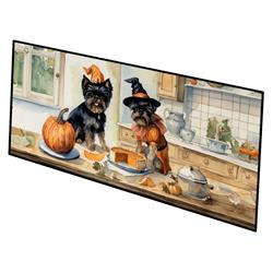 0.2 x 28 x 58 in. Affenpinscher Fall Kitchen Pumpkins Runner Mat