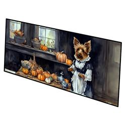 0.2 x 28 x 58 in. Australian Terrier Fall Kitchen Pumpkins Runner Mat