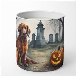 DAC2044CDL 3.25 x 3.75 x 3.25 in. Irish Setter Spooky Halloween Decorative Soy Candle