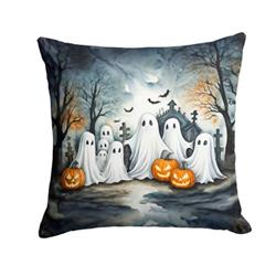 3 x 14 x 14 in. Ghosts Spooky Halloween Throw Pillow