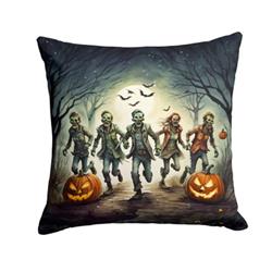 3 x 14 x 14 in. Zombies Spooky Halloween Throw Pillow