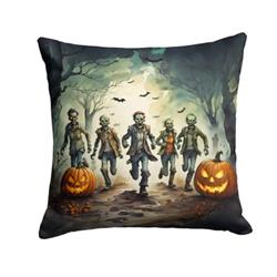 3 x 14 x 14 in. Zombies Spooky Halloween Throw Pillow