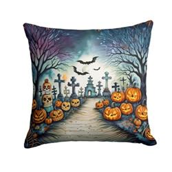3 x 14 x 14 in. Day of The Dead Spooky Halloween Throw Pillow