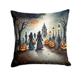 3 x 14 x 14 in. Vampires Spooky Halloween Throw Pillow