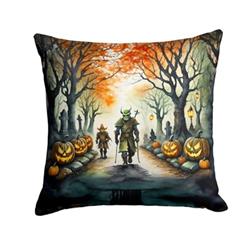 3 x 14 x 14 in. Orcs Spooky Halloween Throw Pillow