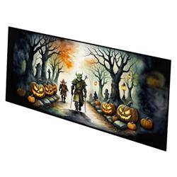 0.2 x 28 x 58 in. Orcs Spooky Halloween Runner Mat