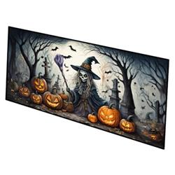 0.2 x 28 x 58 in. Witch Spooky Halloween Runner Mat