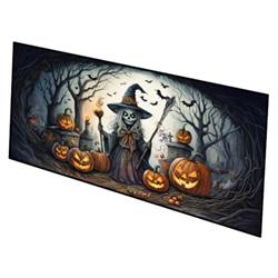 0.2 x 28 x 58 in. Witch Spooky Halloween Runner Mat