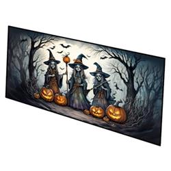 0.2 x 28 x 58 in. Witches Spooky Halloween Runner Mat