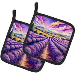 0.15 x 3.5 x 3.5 in. Field Spaniel & Flowers Foam Coasters - Set of 4