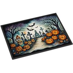 0.2 x 28 x 58 in. Day of the Dead Spooky Halloween Runner Mat
