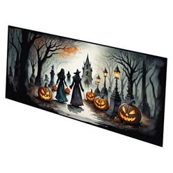 0.2 x 28 x 58 in. Vampires Spooky Halloween Runner Mat