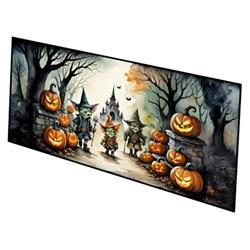 0.2 x 28 x 58 in. Goblins Spooky Halloween Runner Mat