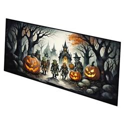 0.2 x 28 x 58 in. Orcs Spooky Halloween Runner Mat