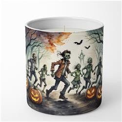 3.25 x 3.75 x 3.25 in. Zombies Spooky Halloween Decorative Soy Candle