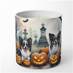 3.25 x 3.75 x 3.25 in. Papillon Spooky Halloween Decorative Soy Candle
