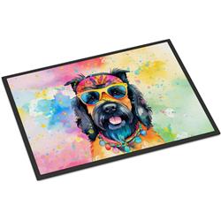 0.15 x 20.5 x 30 in. Poodle Hippie Dawg Standard Pillowcase