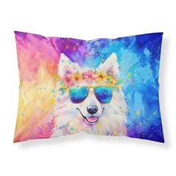 0.15 x 20.5 x 30 in. Samoyed Hippie Dawg Standard Pillowcase