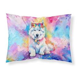0.15 x 20.5 x 30 in. Samoyed Hippie Dawg Standard Pillowcase