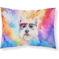 0.15 x 20.5 x 30 in. Schnauzer Hippie Dawg Standard Pillowcase