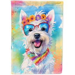 0.15 x 20.5 x 30 in. Scottish Terrier Hippie Dawg Standard Pillowcase