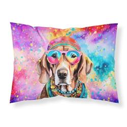 0.15 x 20.5 x 30 in. Weimaraner Hippie Dawg Standard Pillowcase