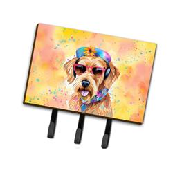 2 x 9 x 6 in. Airedale Terrier Hippie Dawg Leash or Key Holder