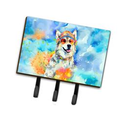 2 x 9 x 6 in. Alaskan Malamute Hippie Dawg Leash or Key Holder