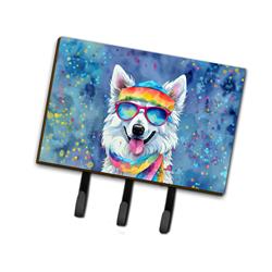 2 x 9 x 6 in. American Eskimo Hippie Dawg Leash or Key Holder