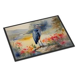 0.15 x 24 x 36 in. Blue Heron Doormat