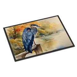 0.15 x 24 x 36 in. Blue Heron Doormat
