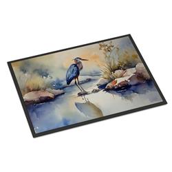 0.15 x 24 x 36 in. Blue Heron Doormat