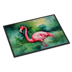 0.15 x 24 x 36 in. Flamingo Doormat