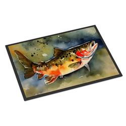 0.15 x 18 x 27 in. Brook Trout Doormat
