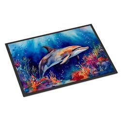0.15 x 18 x 27 in. Dolphin Doormat