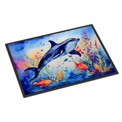 0.15 x 18 x 27 in. Dolphin Doormat