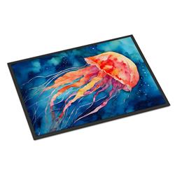 0.15 x 18 x 27 in. Jellyfish Doormat