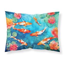 0.15 x 20.5 x 30 in. Koi Fish Standard Pillowcase