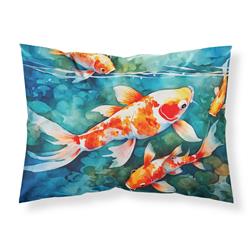 0.15 x 20.5 x 30 in. Koi Fish Standard Pillowcase