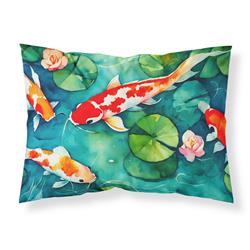 0.15 x 20.5 x 30 in. Koi Fish Standard Pillowcase